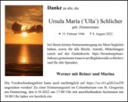 eine Anzeige